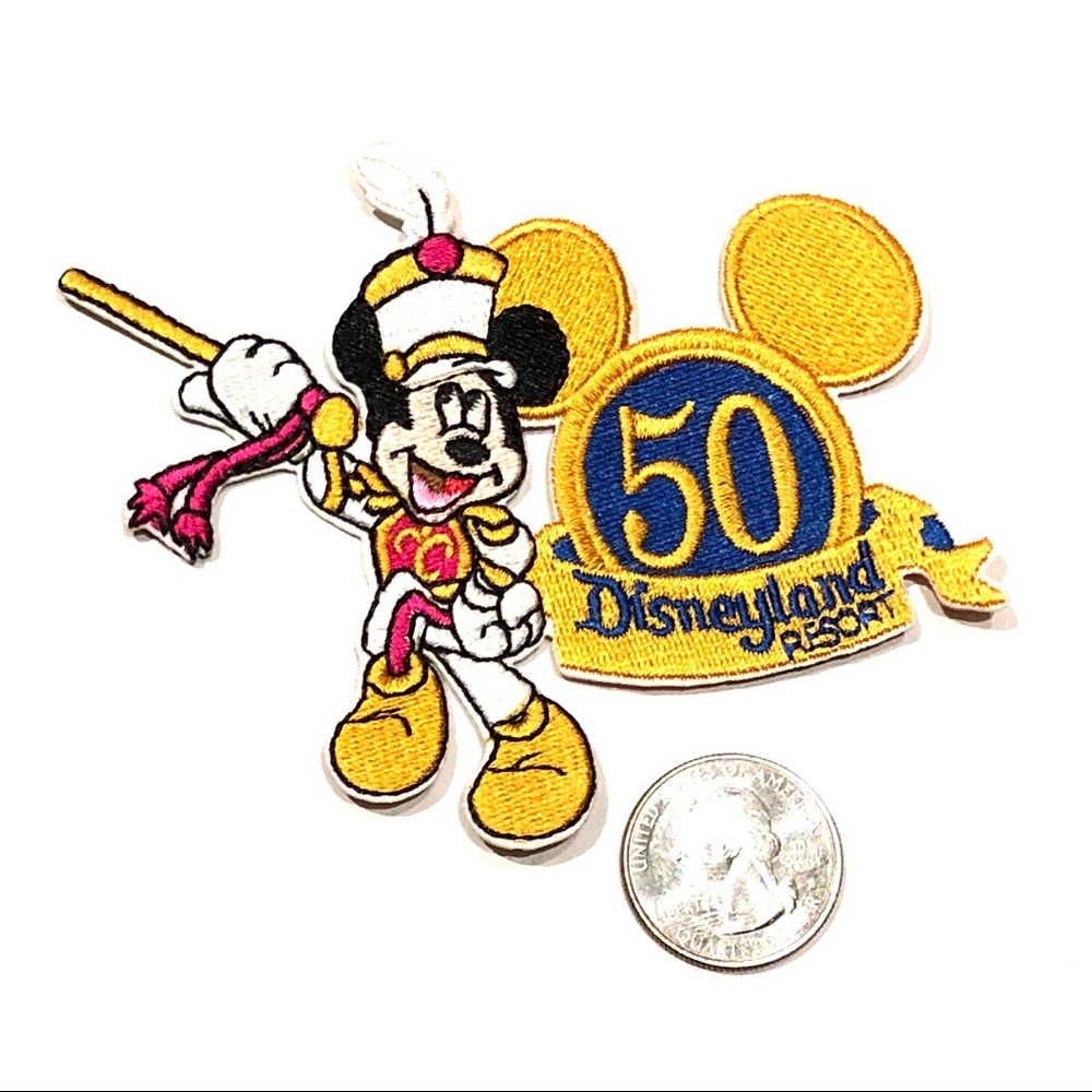 Disney Patch Mickey Mouse Disneyland Resort Iron On DIY patches